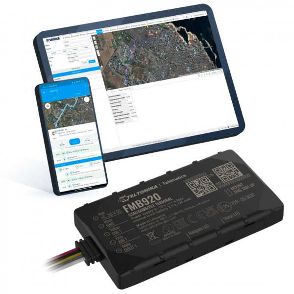 GPS трекер на слідкування FMB920 з монтажем